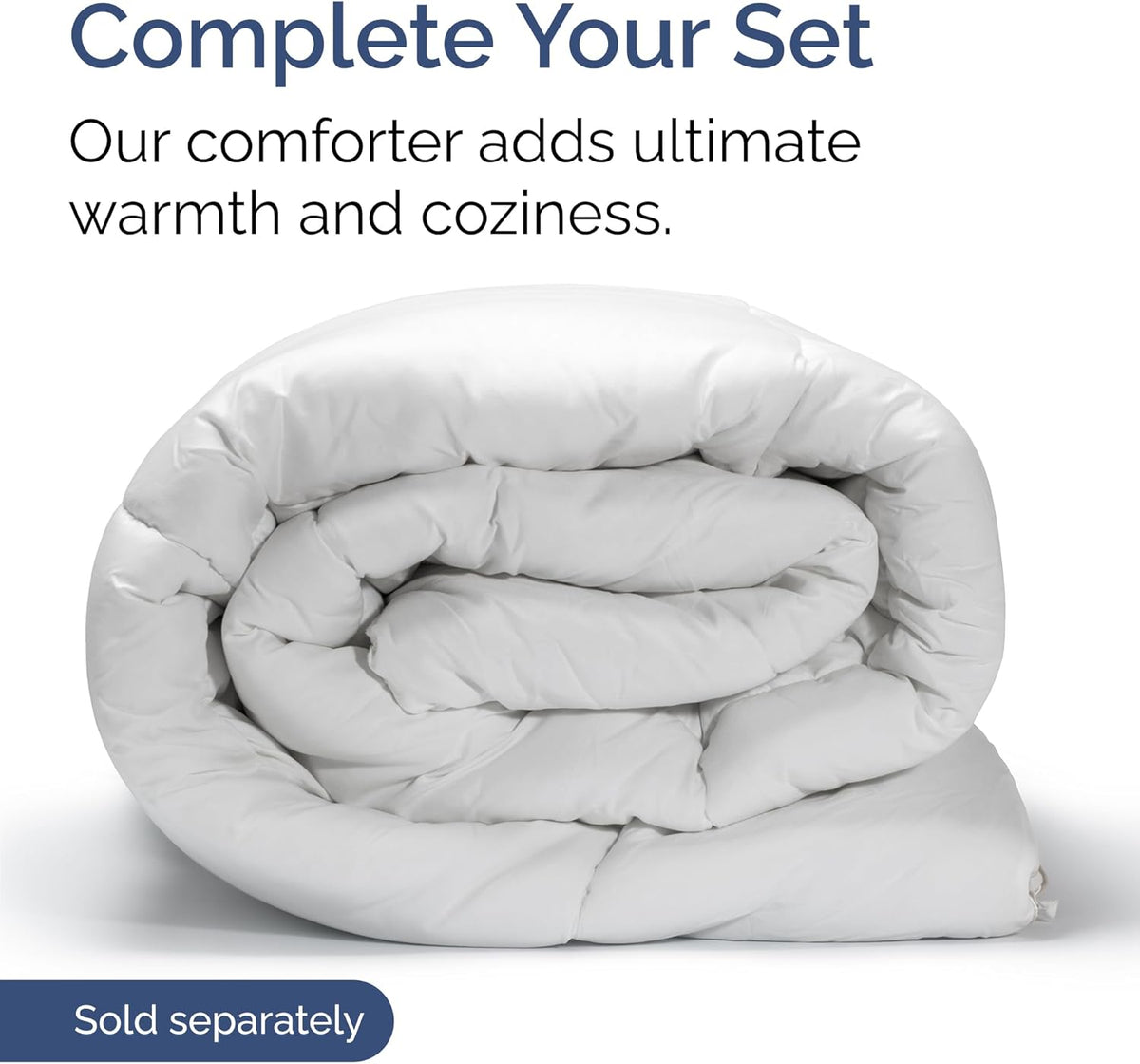Extra Deep Queen Sheet Set - 6 Piece Breathable & Cooling Sheets - Hotel Luxury Bed Sheets Set - Easy & Secure Fit - Soft, Wrinkle Free & Comfy Sheets Set - White Sheet Set w/Extra Deep Pockets - PuriLite