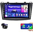 Eonon Android 13 Radio Compatible with Mazda 3 2010 2011 2013 2013 CarPlay & Android Auto, 2GB+32GB, Car Stereo for 2010-2013 Mazda 3 Headunit, 9'' IPS Screen, Bluetooth 5.4, Backup Camera-M3BLA13 - PuriLite