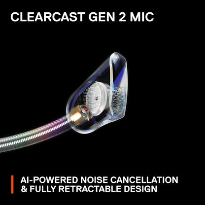 NEW SteelSeries Arctis Nova Pro Wireless Multi-System Gaming Headset - Premium Hi-Fi Drivers - Active Noise Cancellation - Infinity Power System - ClearCast Gen 2 Mic - PC, PS5/PS4, Switch, Mobile - PuriLite