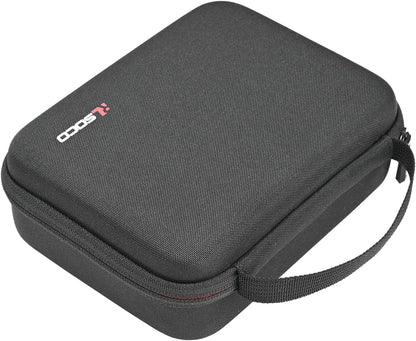 RLSOCO Case for GL.iNet GL-SFT1200/GL-MT3000/GL-AXT1800/GL-BE3600/GL-A1300 Travel WiFi Router, Fits GL.iNet Opal/Beryl AX/Slate AX/Slate 7 Routers - Black (Case Only) - PuriLite