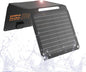 FlexSolar 20W Solar Panel Charger 5V USB-A USB-C Output Portable Foldable Small Power IP67 Waterproof Camping Backpacking Hiking Emergency for Phones Power Banks Flashlight Fans - PuriLite