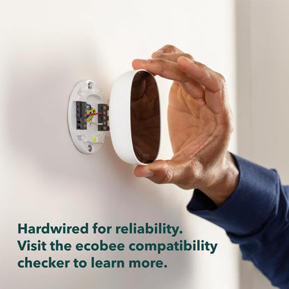 ecobee Smart Thermostat Essential - WiFi Thermostat, Energy Star Certified