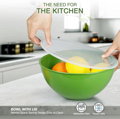 Purilite Select Plastic Mixing Bowl Set - PuriLite