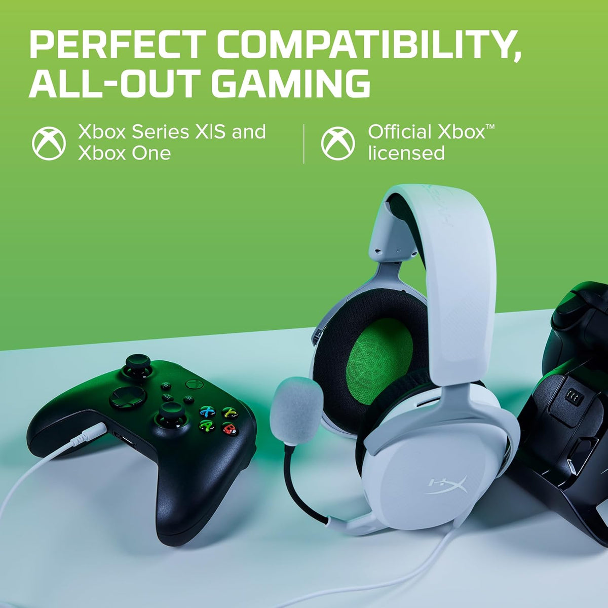 HyperX Cloud Stinger 2 Core – PC Gaming Headset, Lightweight Over-Ear Headset with mic, Swivel-to-Mute mic Function, DTS Headphone:X Spatial Audio, 40mm Drivers,Black - PuriLite