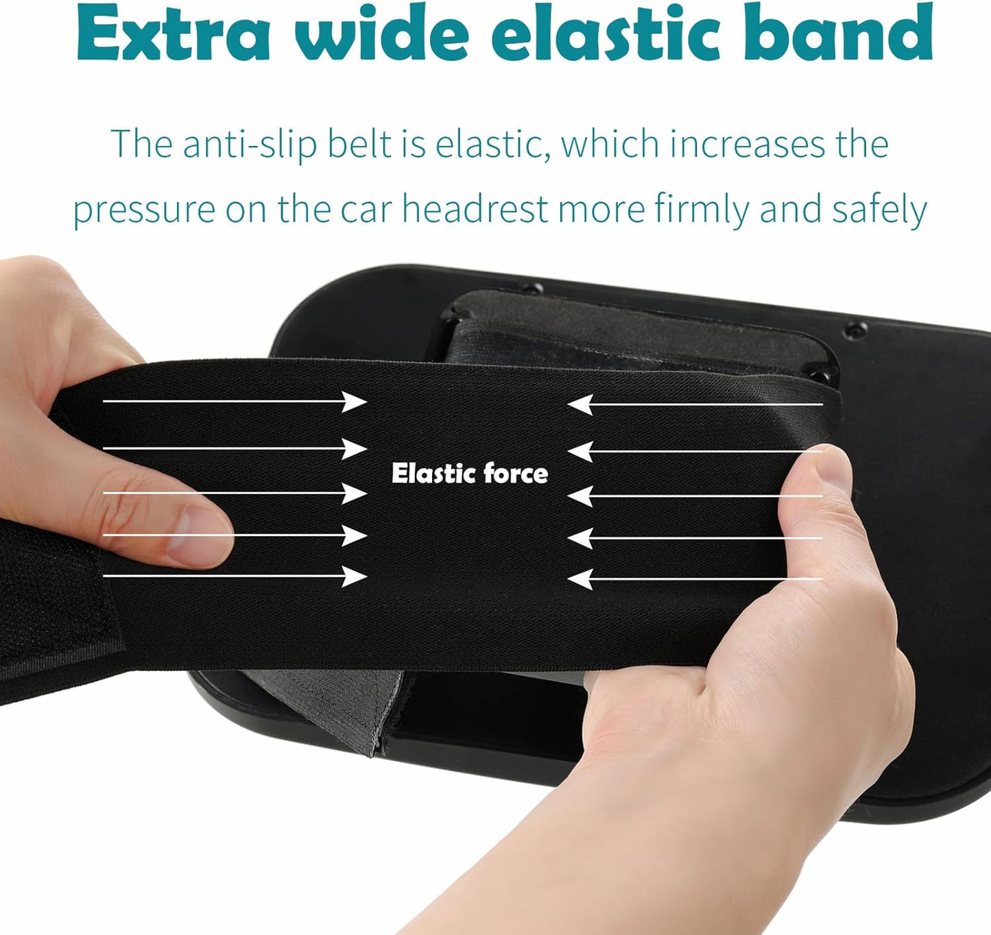 Funbliss Baby Car Mirror for Rear Facing Seat,360° Rotation, Safety CertifiedShatterproof Acrylic Glass, Clear Wide View,Infant Car Mirror for Car Seat Rear Facing,Baby Vehicle Mirror - PuriLite