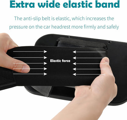Funbliss Baby Car Mirror for Rear Facing Seat,360° Rotation, Safety CertifiedShatterproof Acrylic Glass, Clear Wide View,Infant Car Mirror for Car Seat Rear Facing,Baby Vehicle Mirror - PuriLite