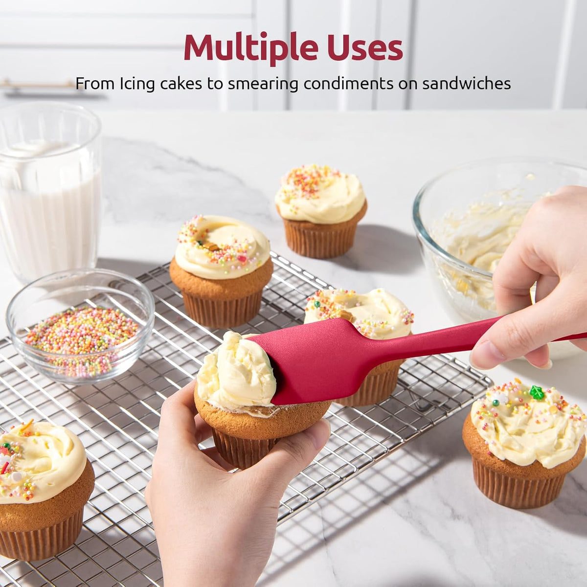 Purilite Select Midnight Blue Silicone Spatula - PuriLite