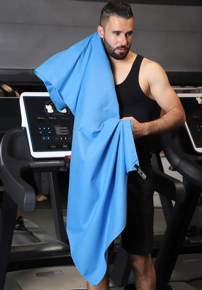 Rainleaf Microfiber Towel Perfect Travel & Gym & Camping Towel. Quick Dry - Super Absorbent - Ultra Compact - Lightweight. Suitable for Trip, Beach, Shower, Backpacking, Pool - PuriLite