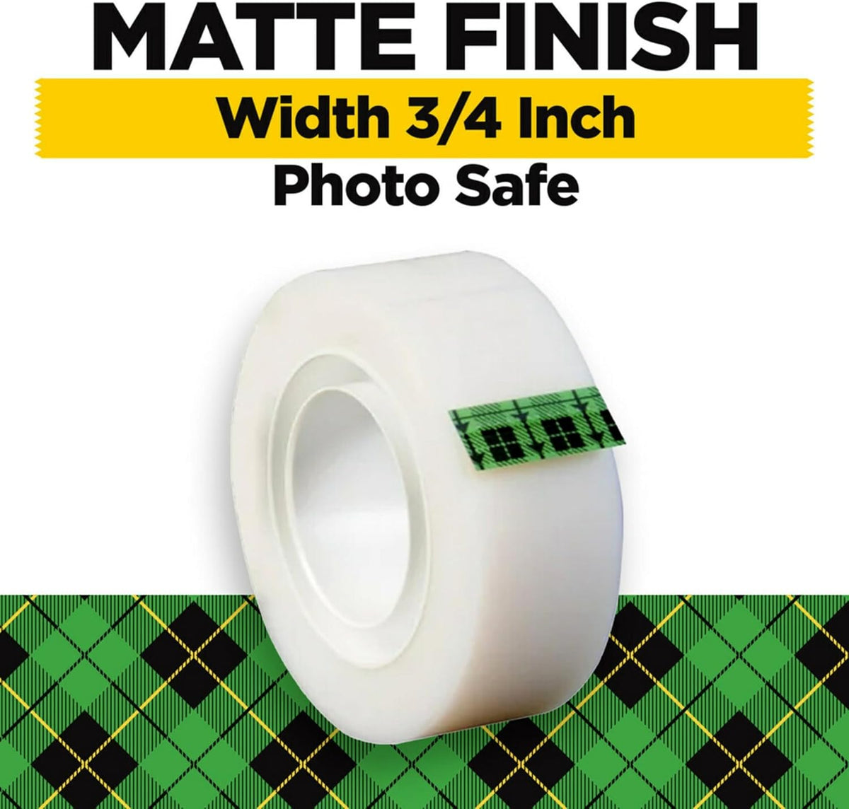 Scotch Tape Magic Tape, 19mm Wide x 25.4m, 8 Rolls - PuriLite