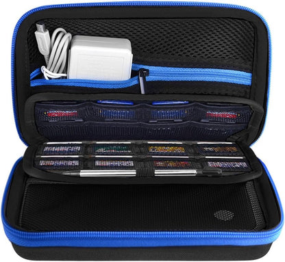 AUSTOR Carrying Case for New 3DS XL, Black and Blue - PuriLite