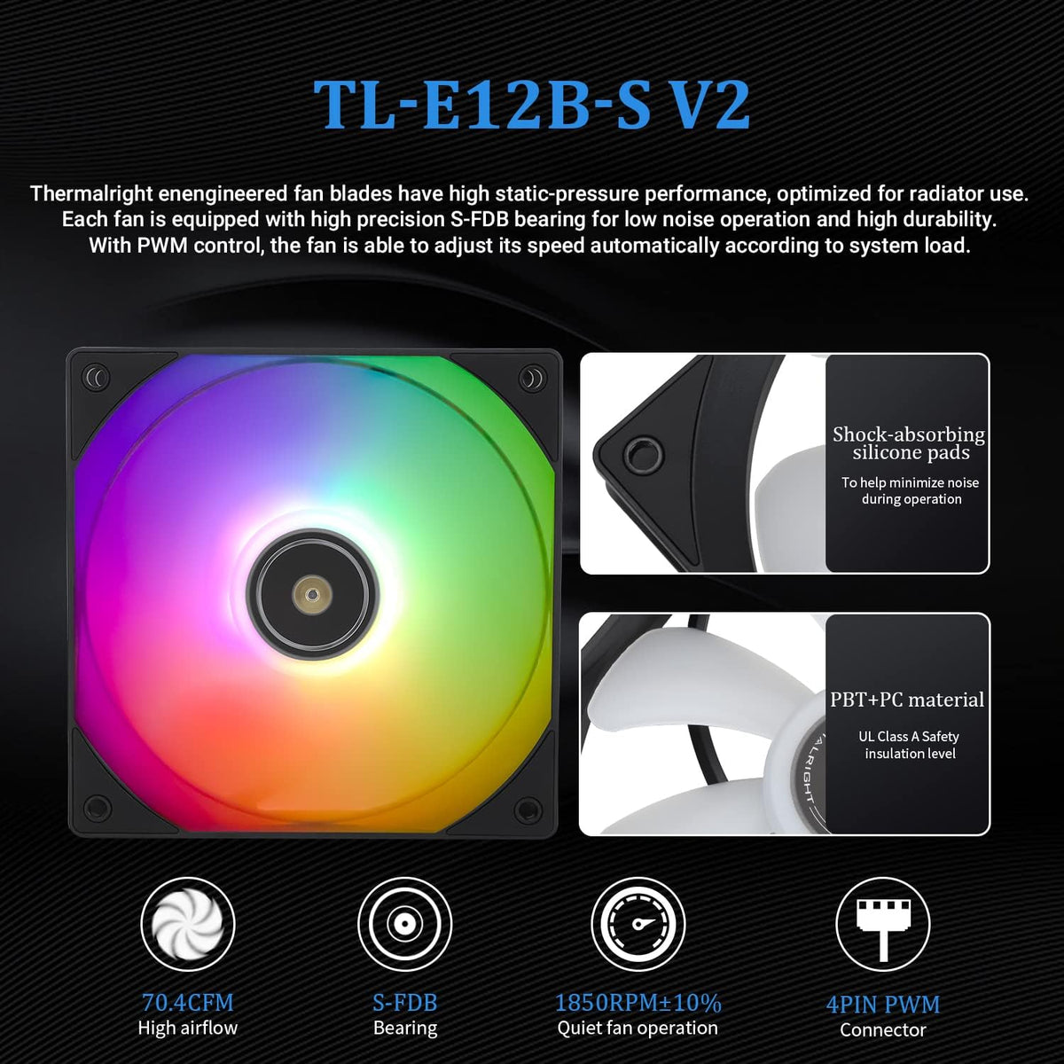 Thermalright Frozen Prism 360 Black AIO Water Cooler,Liquid CPU Cooler, 3×120mm PWM Fans Water Cooling System,1850RPM High Speed,Compatible with AMD/AM4/AM5&Intel LGA1151/1200/2066/1700 - PuriLite