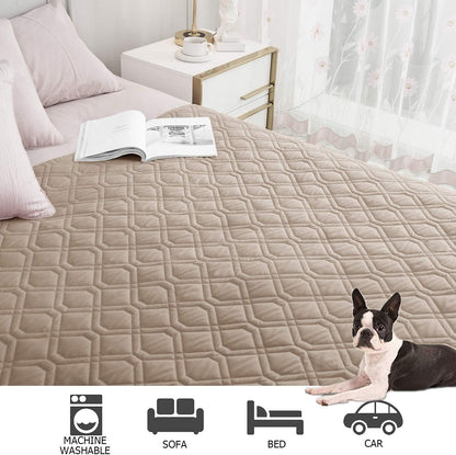 Ameritex Waterproof Dog Bed Cover Pet Blanket for Furniture Bed Couch Sofa Reversible - PuriLite
