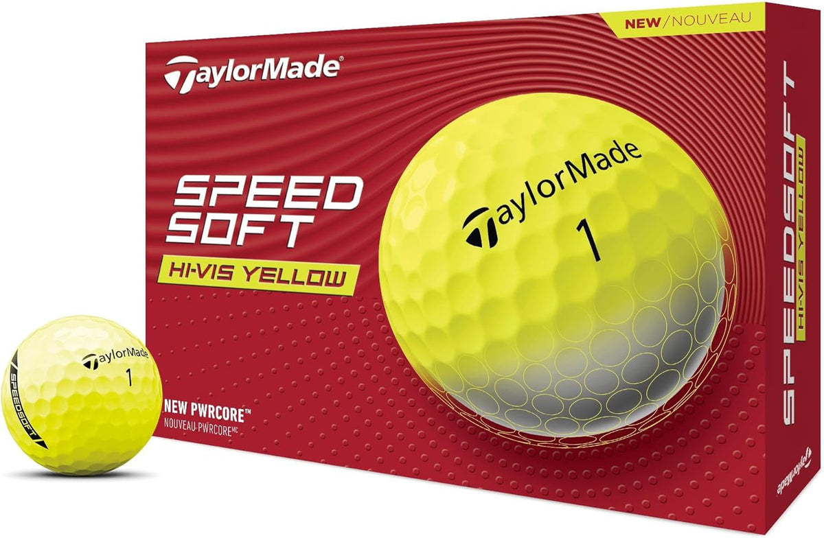 TaylorMade SpeedSoft Golf Balls - PuriLite