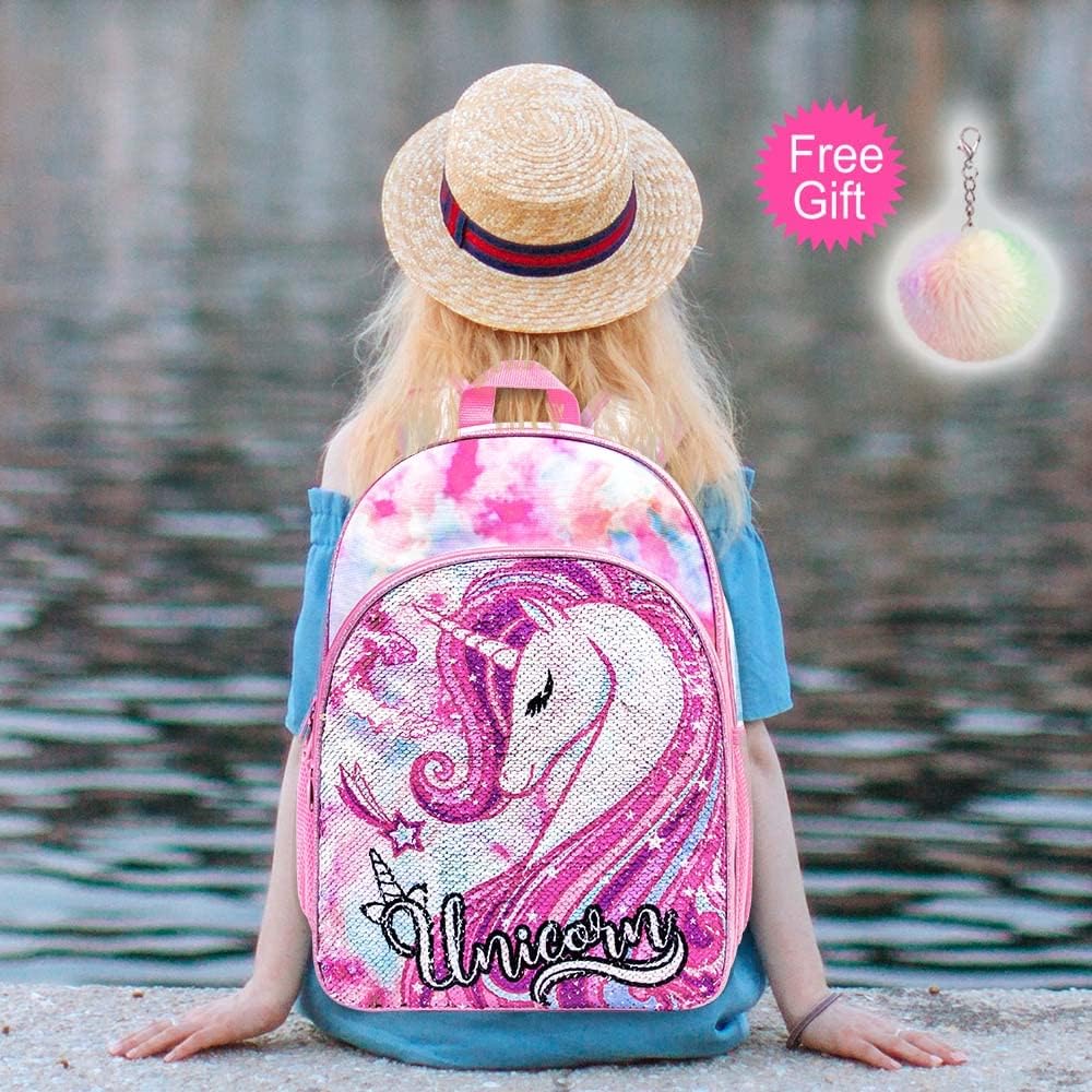 3pcs Backpack for Boys and Girls, 16” Kids Kindergarten Bookbag with Lunch Box, Cute Elementary Backpacks for Boy Girl - PuriLite