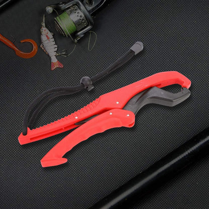 ABS Plastic Floating Fish Grip Zinc Alloy Fish Lip Gripper with Wrist Strip for Catching Fish No Hurt Auxiliary - PuriLite