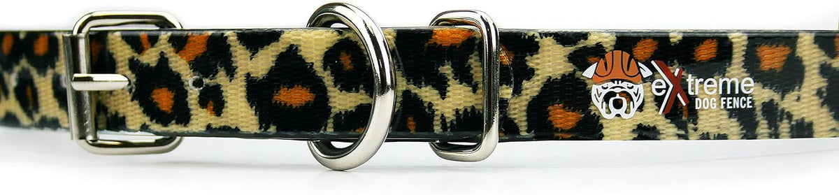 Orange Heavy-Duty 3/4" Waterproof and Odor Proof TPU Replacement Dog Collar Strap for Bark, Shock, Training and Electric Dog Fence Receiver Collars - PuriLite