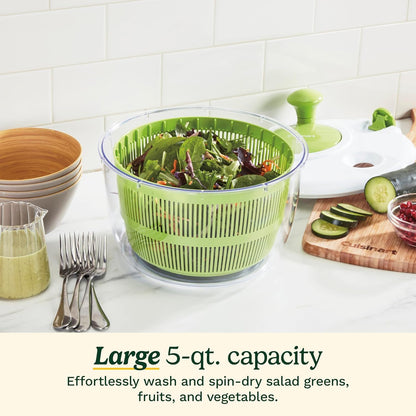 Cuisinart Salad Spinner with Easy-to-Spin Knob (CTG-00-SASC) - PuriLite