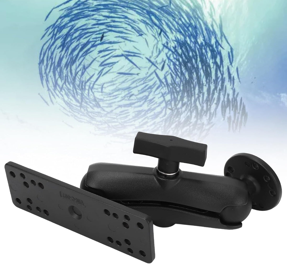 Universal Fish Finder Mount for Lowrance Heavy Duty Marine Electronic Mount Multi Angle View - PuriLite