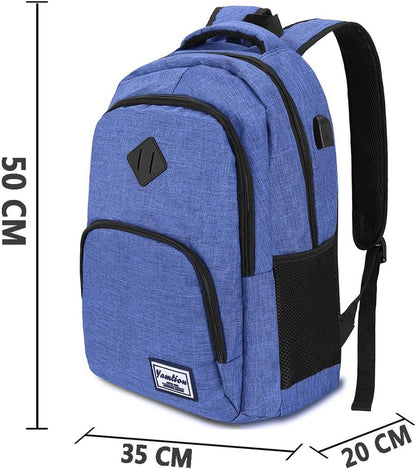 Backpack for Teen Girls,Boys School Backpack for Women with USB,College Backpack,Big Flower - PuriLite