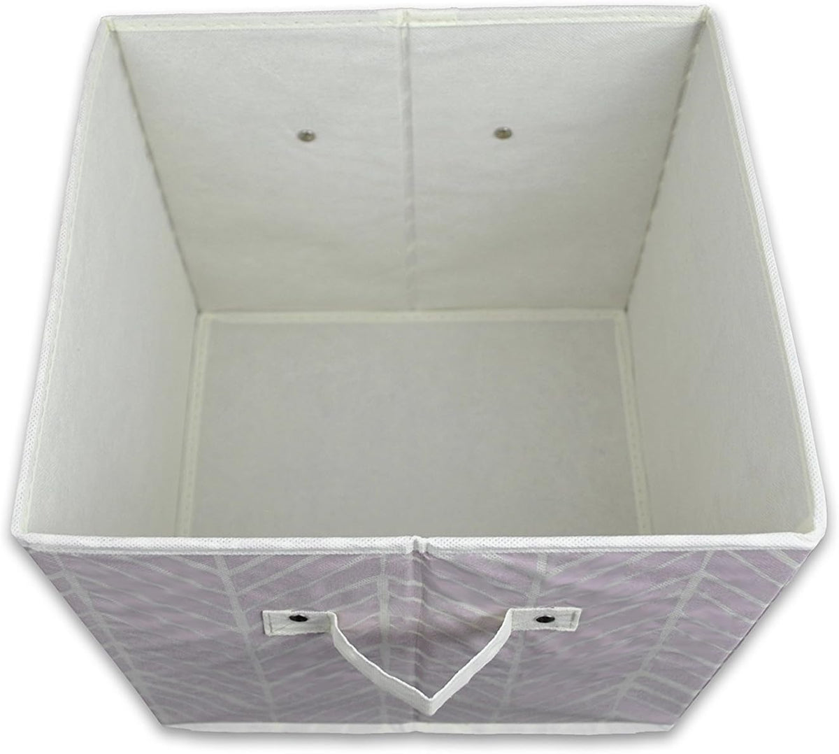 DII Foldable Fabric Storage Containers for Nurseries, Offices, Closets, Home Decor, Cube Organizers & Everyday Storage Needs, (Large - 11 x 11 x 11) Scroll Nautical Blue - Set of 2 - PuriLite