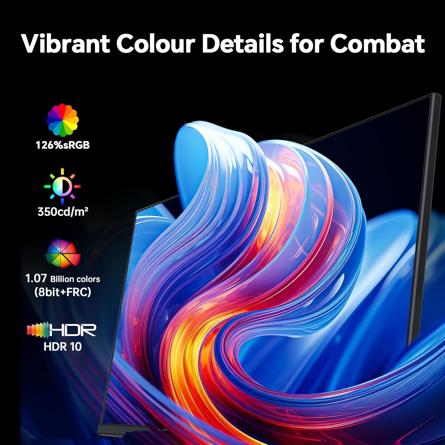 KTC 32 Inch 2K Computer Monitor, IPS 1440p Monitor with Ultra-Thin Bezels, HDR10, Freesync/G-sync, HDMI/DP Ports, Tilt Adjustable, Eyecare, Ideal for Business, Office, and Casual Gaming - PuriLite