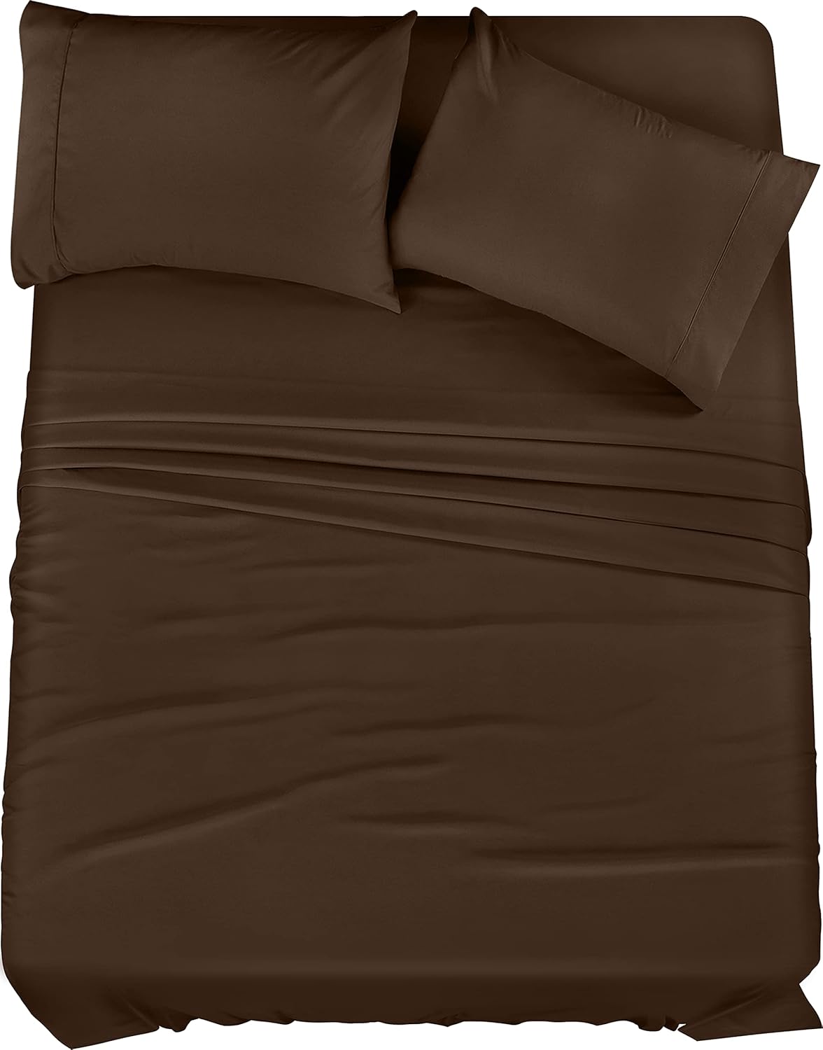 Utopia Bedding Queen Bed Sheet Set - 4 Piece Bedding - Soft Brushed Microfiber Fabric - Shrinkage & Fade Resistant - Easy Care (White) - PuriLite