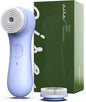 NågraCoola Face Scrubber Exfoliator, Rotating Facial Cleansing Brush for Men & Women, Rechargeable Waterproof, Electric Spin Face Scrub Brush with 2 Heads for Gentle Exfoliating & Deep Cleansing - PuriLite