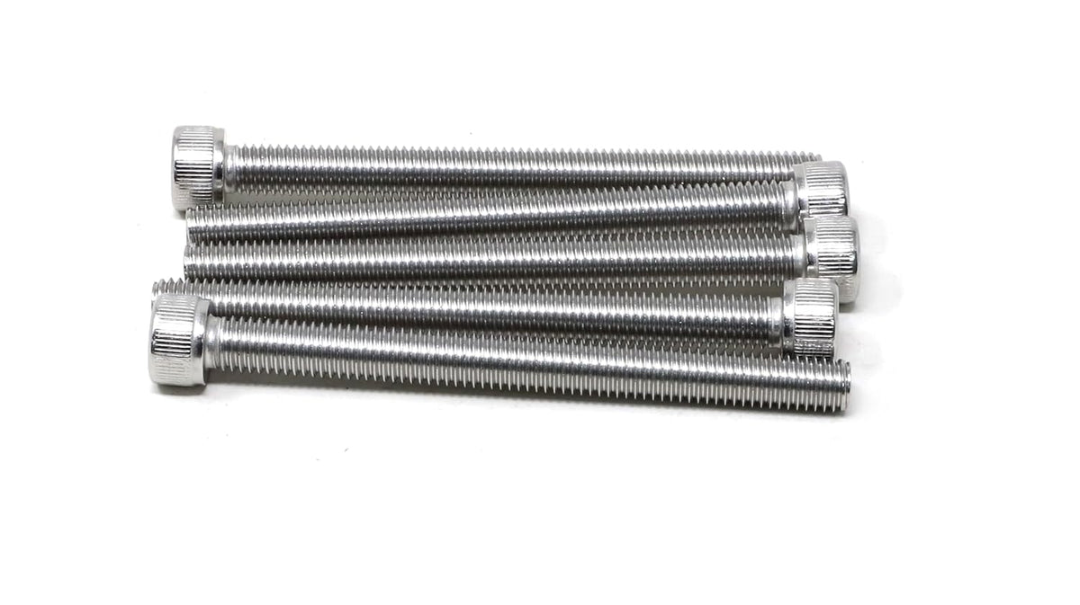 iexcell 25 Pcs M6 x 20mm Thread Pitch 1 mm Stainless Steel 304 Hex Socket Head Cap Screws Bolts Kit - PuriLite