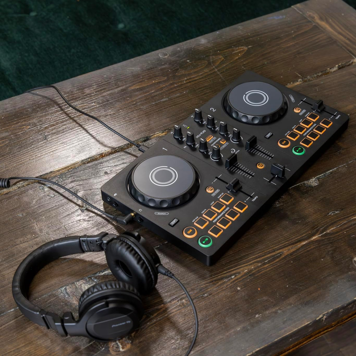 Pioneer DJ AlphaTheta DDJ-FLX2 Compact 2-Channel DJ Controller - PuriLite