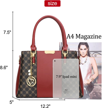 KKXIU Trendy Tote Bag for Women Lightweight Oxford Big Capacity Shoulder Purses and Handbags - PuriLite