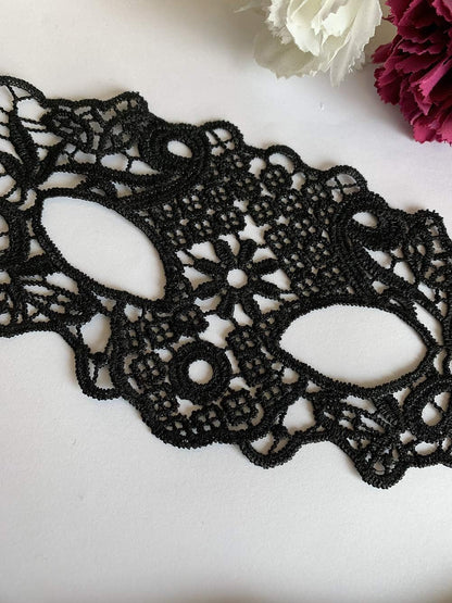 Mordarli Sexy Masquerade Mask for Women Lace Eye Mask for Halloween Costume Party - PuriLite