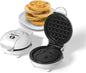 Starfrit 4-Inch Non-Stick Mini Waffle Maker – Snowman Shape - Compact - Easy to Clean - 350W - PuriLite