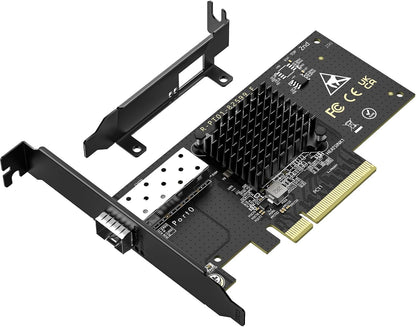 10G PCI-E Network Card with 10Gbps Dual RJ45 Ports, Intel X540-T2 Conrtoller, VIMIN 10Gb Ethernet Adapter Card Compatible with PCI Express X8, X16, Support Windows/Windows Server/Linux/VMware - PuriLite