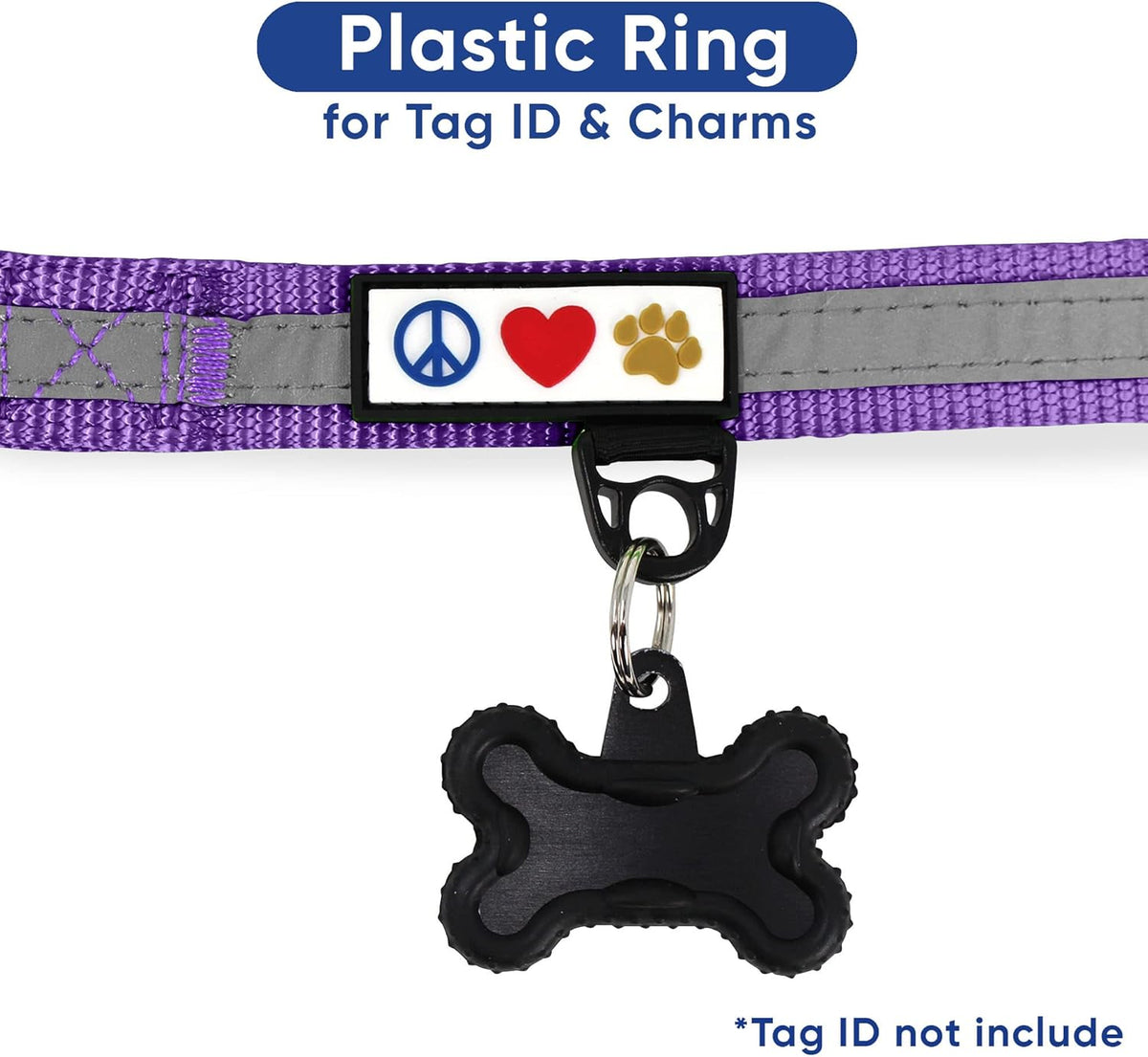 Pawtitas Chain Martingale Dog Collar Puppy Collar Reflective Dog Collar Training Dog Collar Behavioral Dog Chain Collar Collar Large Dog Collar Orange Dog Collar - PuriLite