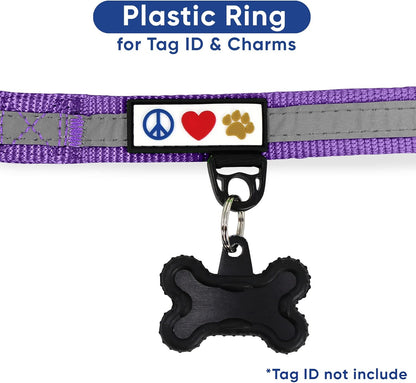 Pawtitas Chain Martingale Dog Collar Puppy Collar Reflective Dog Collar Training Dog Collar Behavioral Dog Chain Collar Collar Large Dog Collar Orange Dog Collar - PuriLite