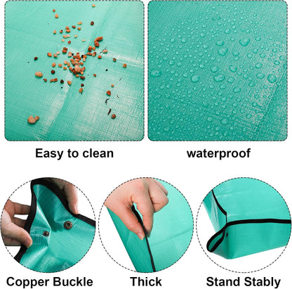 TOPZEA 23 Pack Succulent Tool Set, 2 Pack 39.4" Plant Repotting Mat Indoor Transplanting Tool Supplies Miniature Bonsai Hand Tool Kit with Plant Potting Mat, Garden Mini Gardening Tools for Plant Care - PuriLite