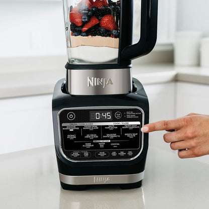 Ninja HB150C, Foodi Cold & Hot Blender with Precision Heating Element, 64oz Glass Pitcher, Black, 1400W (Canadian Version) - PuriLite