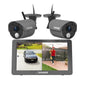 Defender PHOENIXHD Non-WiFi, Plug-in Power Security System with 2 Cameras & 10.1” HD Monitor - PuriLite
