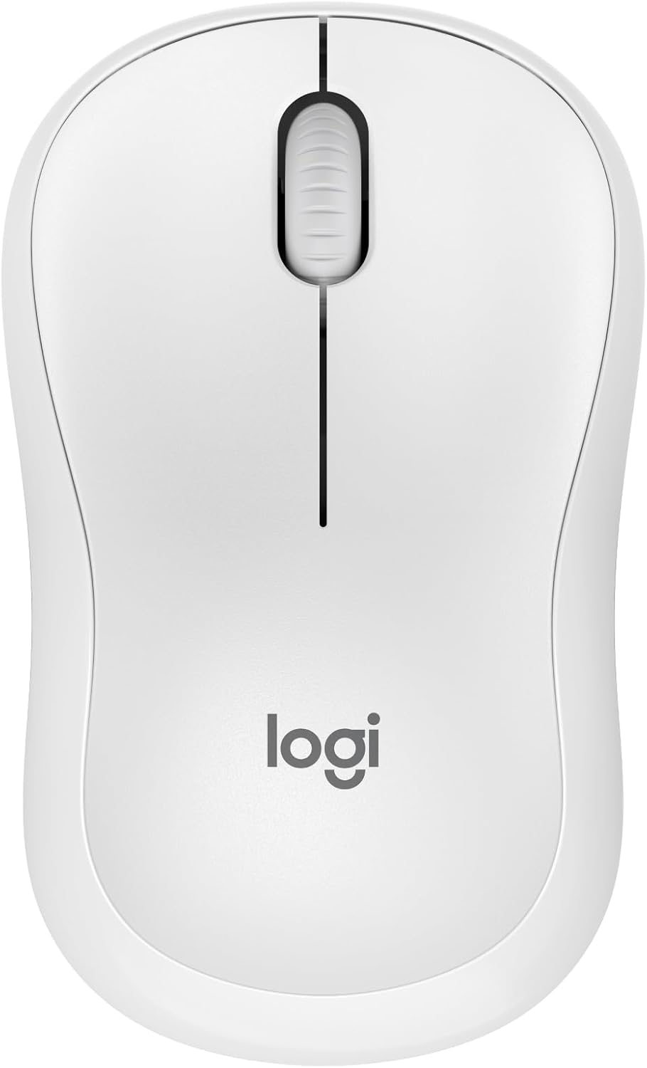 Logitech M240 Silent Bluetooth Mouse, Wireless, Compact, Portable, Smooth Tracking, 18-Month Battery, for Windows, macOS, ChromeOS, Compatible with PC, Mac, Laptop, Tablets - Off White - PuriLite