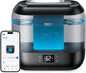 Dreo 4L Smart Humidifiers for Bedroom, Top Fill Quiet Cool Mist Humidifier for Baby Large Room, Ultrasonic with Oil Diffuser, Nightlight, Auto, 32H Runtime for Home, Nursery, Plants, Works with Alexa - PuriLite