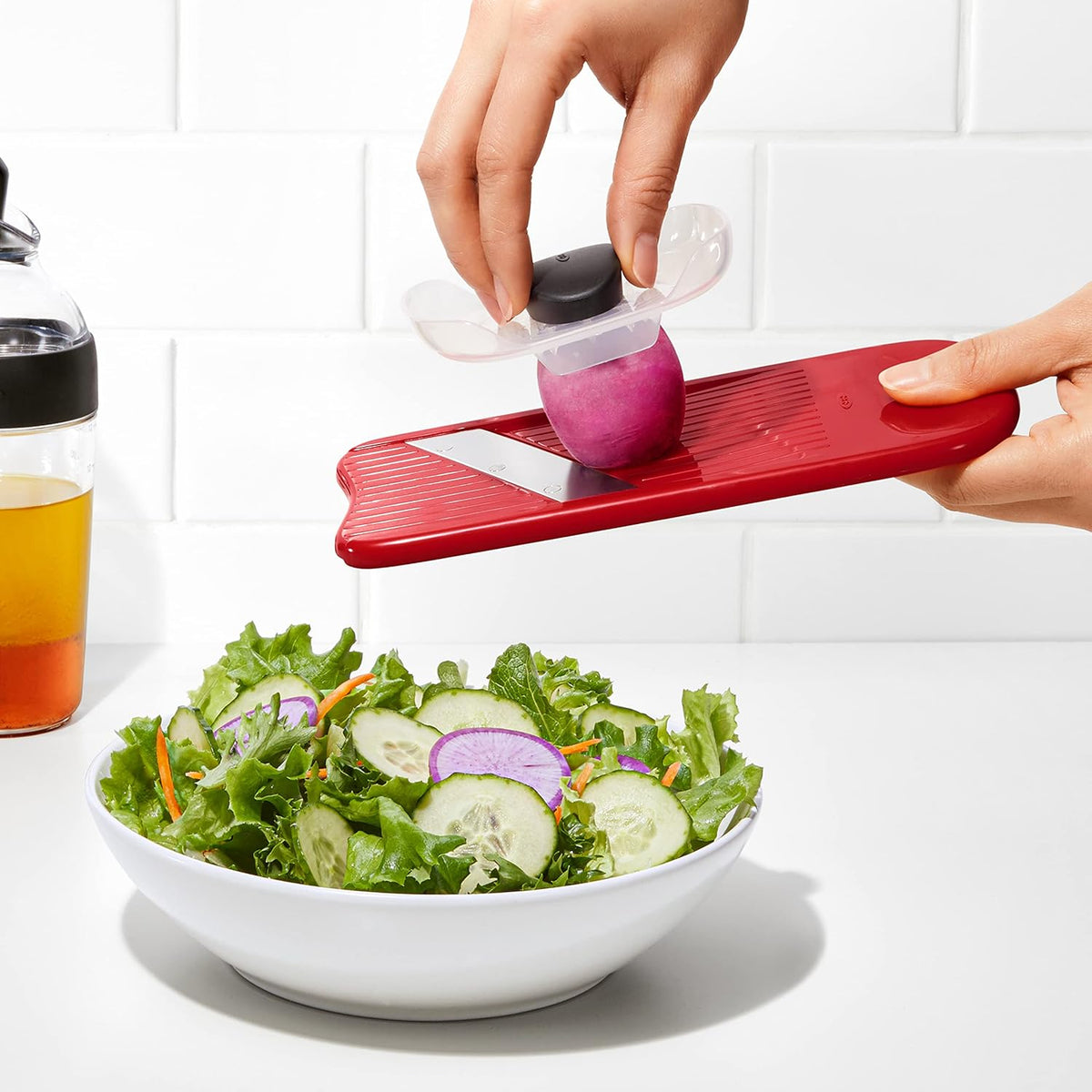 OXO Good Grips Complete Grate & Slice Set - New, White - PuriLite