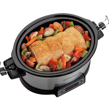 Hamilton Beach Programmable FlexCook 6 Quart Slow Cooker 33861 - PuriLite