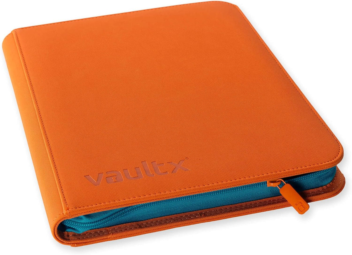 Vault X 12 Pocket Trading Card Zip Binder, 480 Cards, Compatible with Pokemon Scarlet & Violet Set, Exo-Tec Album Material, 20 Side-Loading Pages, Folder for Collectible TCG (SV1) - PuriLite