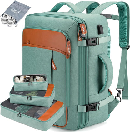 Lumesner Carry on Backpack, Extra Large 40L Flight Approved Travel Backpack for Men & Women - PuriLite