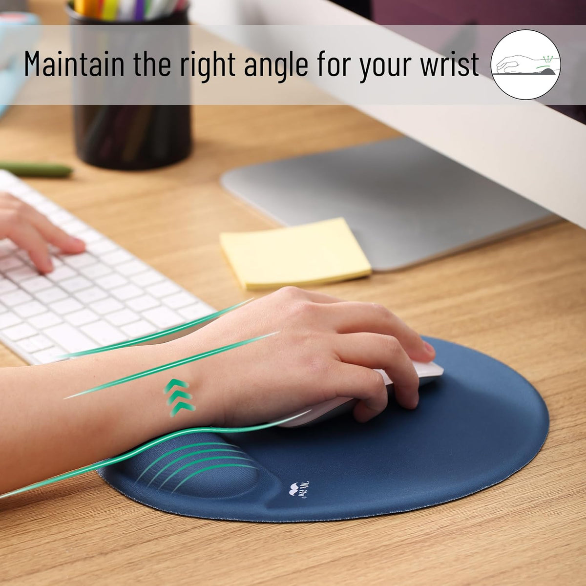Purilite Select Ergonomic Gel Mouse Pad - PuriLite