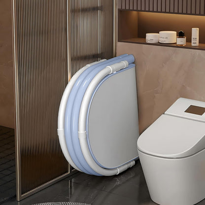 TORIBIO Foldable Bathtub for Adults, Portable Soaking Tub for Home & Travel