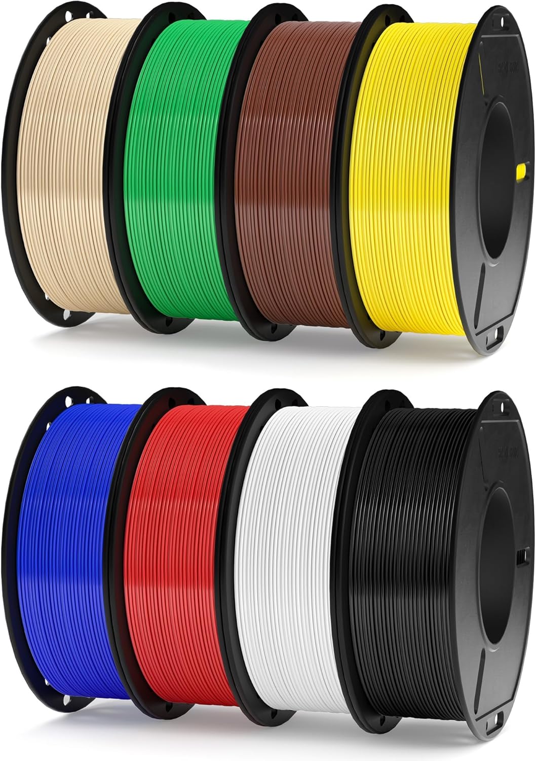 ELEGOO Rapid PETG Filament 1.75mm Black 1KG, 3D Printer Filament Max 600 mm/s High Speed Printing, Dimensional Accuracy +/- 0.02 mm Fit Most FDM Printer 1kg Cardboard Spool - PuriLite