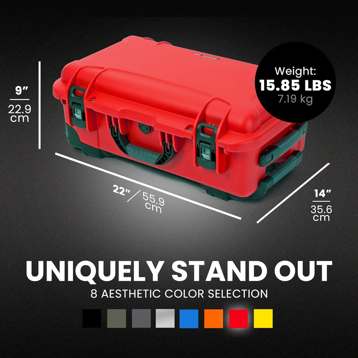 NANUK 935 Pro Photo Kit with N-Cubik - PuriLite