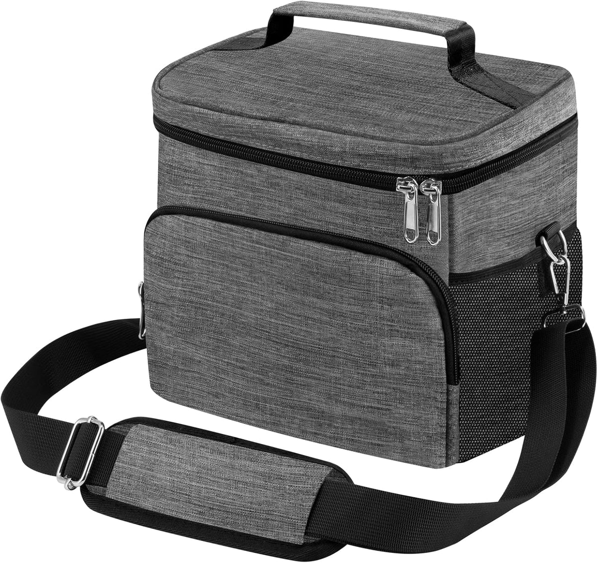 Insulated Lunch Bag for Women/Men Reusable Lunch Box Tote Bag, Large Thermal Cooler Bag with Adjustable Shoulder Strap for Kids and Adult,for Work/School/Outdoor Activity - PuriLite