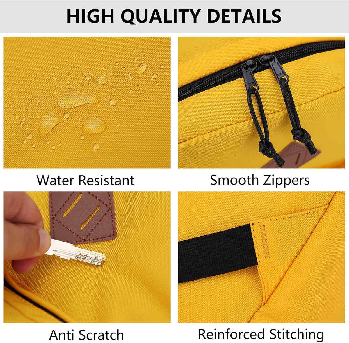 School Backpack for Kids,Lightweight Water Resistant Work Travel Backpack for Women Men Teens VONXURY - PuriLite